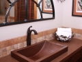 Copper Vessel Sink_Mocha Brown