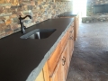 Outdoor-Rock edge-Concrete-Countertops