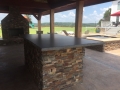 Outdoor-Rock edge-Concrete-Countertops