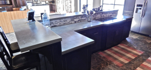 Concrete Kitchen Bar Countertop