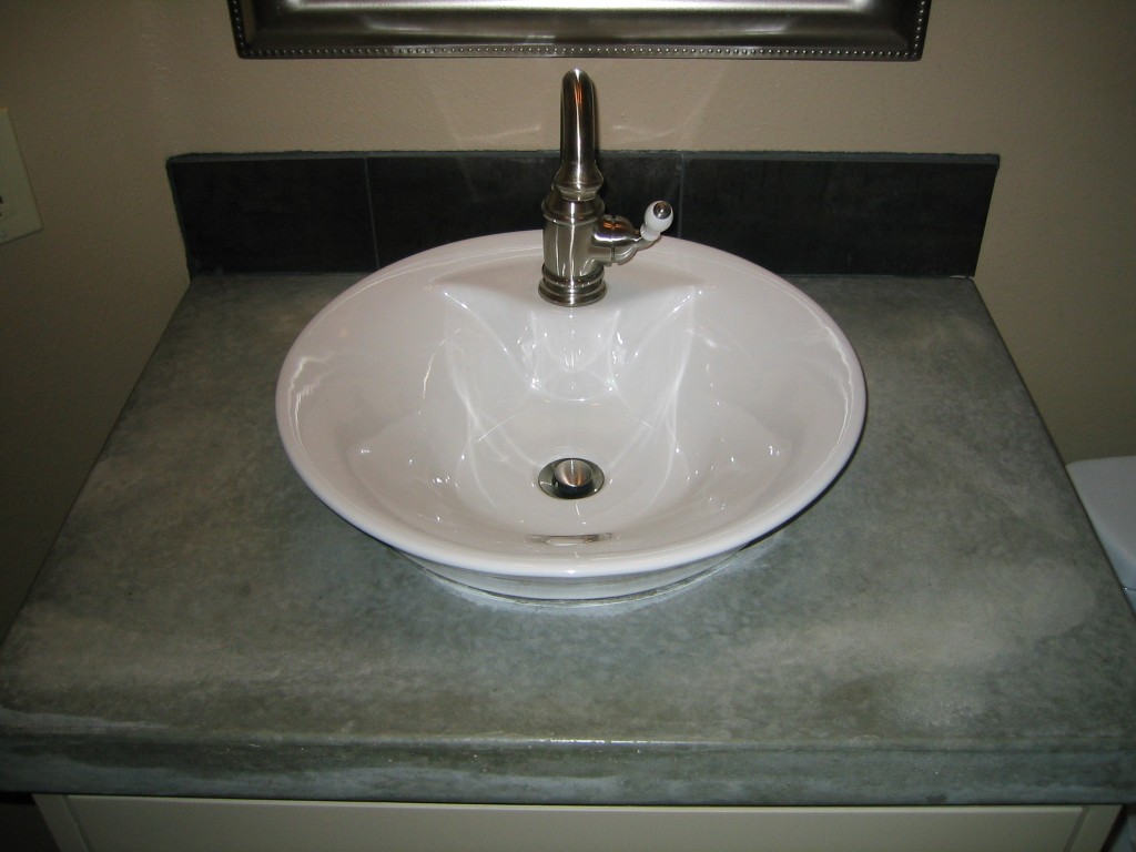 custombathroomsinkcountertop Concrete Creations NWA