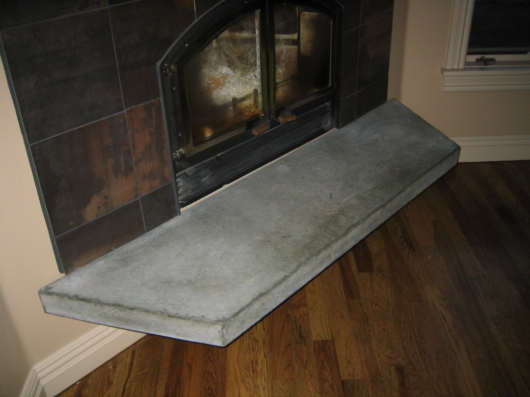 customfireplacehearth Concrete Creations NWA